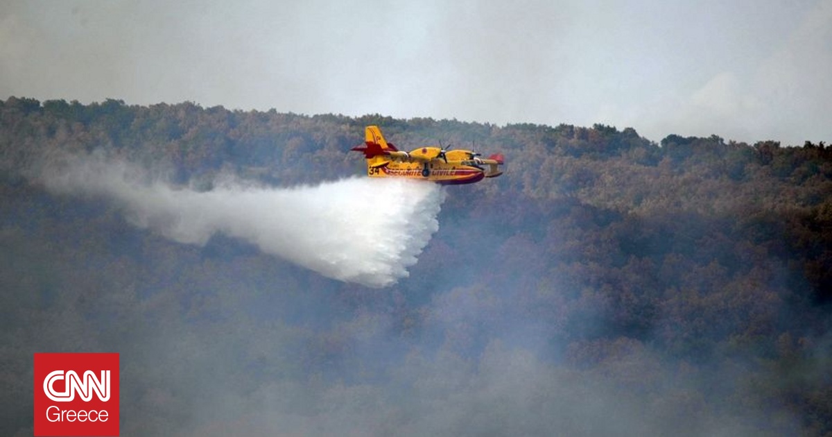Πυρκαγιά σε εξέλιξη στην Βόρεια Εύβοια – Επιχειρούν εναέρια μέσα Πυρκαγιά σε εξέλιξη στην Βόρεια Εύβοια – Επιχειρούν εναέρια μέσα