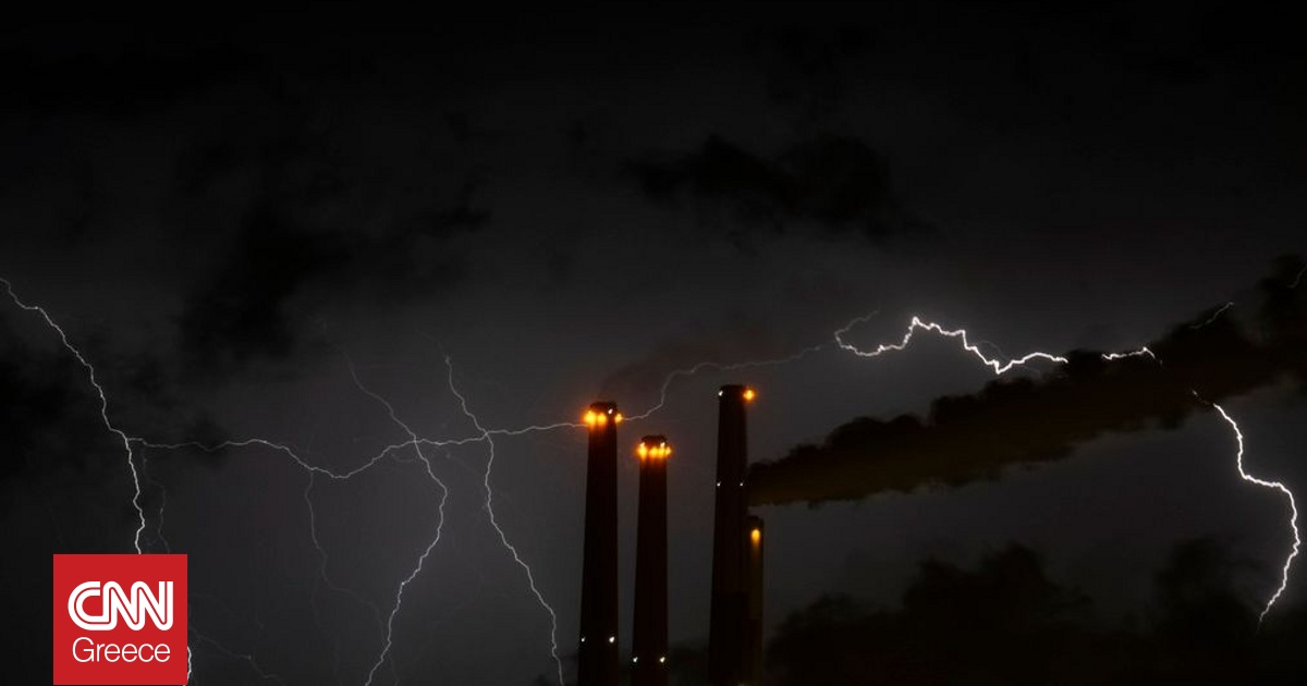 Καταιγίδες με 6.500 κεραυνούς σε στεριά και θάλασσα – Σε οκτώ περιοχές τα μεγαλύτερα ύψη βροχής