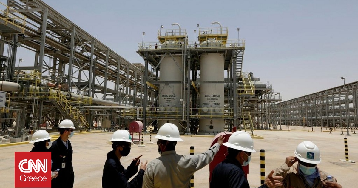 &Xi;&epsilon;&pi;έ&rho;&alpha;&sigma;&epsilon; &tau;&iota;&sigmaf; &epsilon;&kappa;&tau;&iota;&mu;ή&sigma;&epsilon;&iota;&sigmaf; &eta; Saudi Aramco - &Kappa;έ&rho;&delta;&eta; 104,7 &delta;&iota;&sigma;. &delta;&omicron;&lambda;&alpha;&rho;ί&omega;&nu;