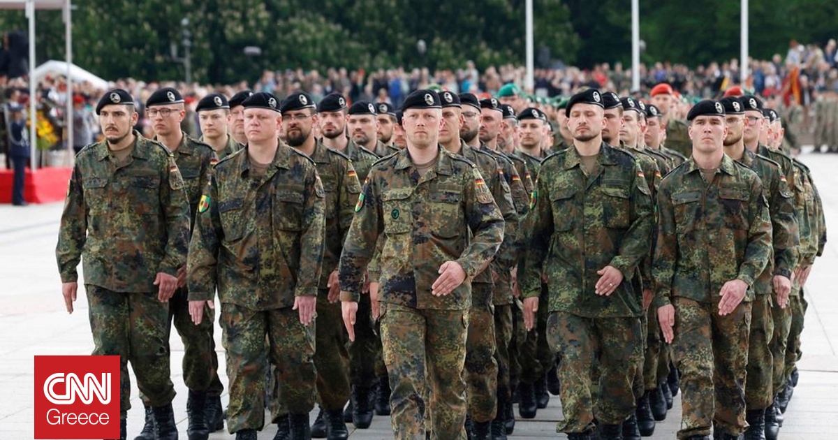 Γερμανία: Έξι στους δέκα πολίτες δηλώνουν αντίθετοι σε στρατιωτική θητεία με κλήρωση
