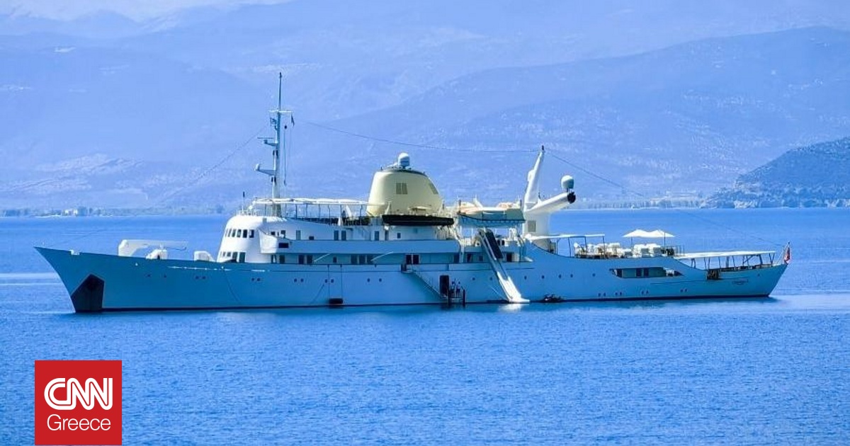 Στο Ναύπλιο η θρυλική θαλαμηγός του Αριστοτέλη Ωνάση, «Christina O» Στο Ναύπλιο η θρυλική θαλαμηγός του Αριστοτέλη Ωνάση, «Christina O»