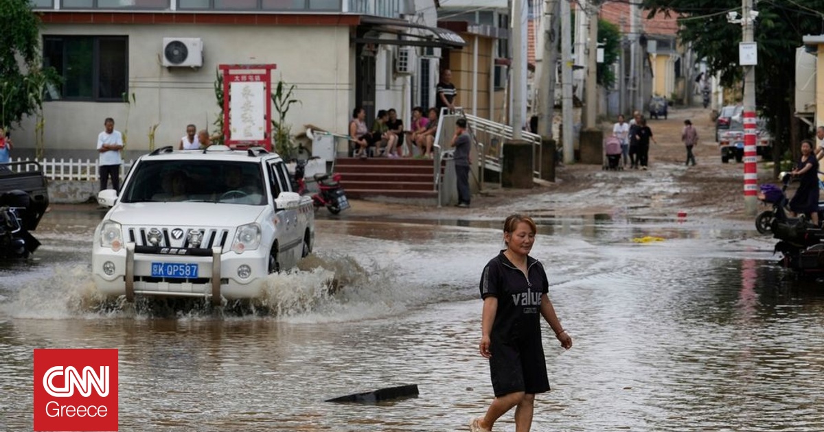 Σανγκάη: Χιλιάδες άνθρωποι απομακρύνθηκαν από τα σπίτια τους εξαιτίας τροπικής καταιγίδας