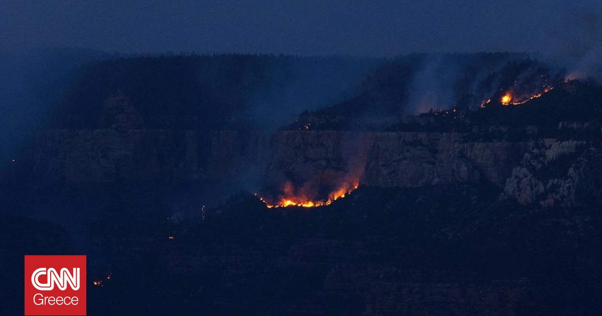 Μαίνεται εδώ και ένα μήνα η φωτιά στο Γκραντ Κάνιον – Στάχτη 500.000 στρέμματα Μαίνεται εδώ και ένα μήνα η φωτιά στο Γκραντ Κάνιον – Στάχτη 500.000 στρέμματα