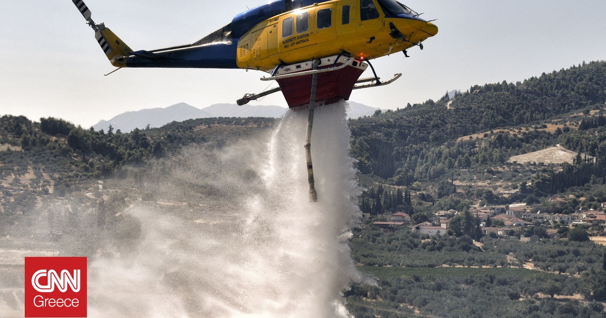 Δύσκολη η φωτιά στη Ζάκυνθο, καίει κοντά σε σπίτια – Συνεχείς εκκενώσεις και διακοπές ρεύματος