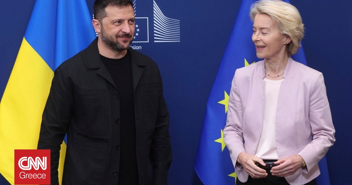 Κοινή συνέντευξη Τύπου Ζελένσκι – Ντερ Λάιεν: «Θα συνεχίσουμε να σας στηρίζουμε» Κοινή συνέντευξη Τύπου Ζελένσκι – Ντερ Λάιεν: «Θα συνεχίσουμε να σας στηρίζουμε»