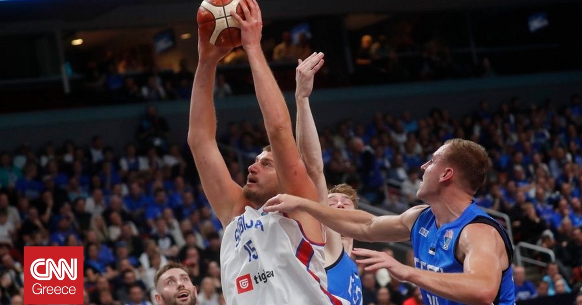 Σερβία – Εσθονία 98-64: Επίδειξη δύναμης από την παρέα του Γιόκιτς Σερβία – Εσθονία 98-64: Επίδειξη δύναμης από την παρέα του Γιόκιτς