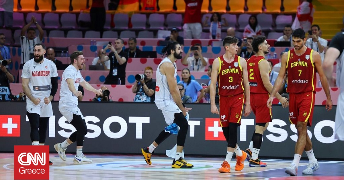 Γεωργία – Ισπανία 83-69: Ήττα σοκ για τους πρωταθλητές Ευρώπης