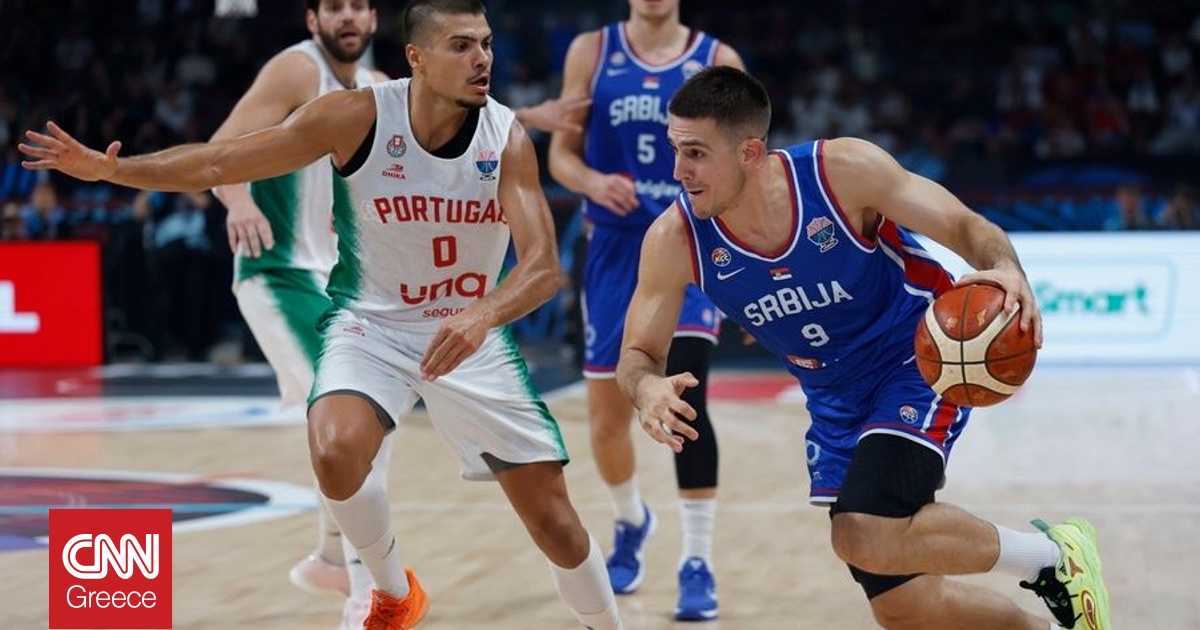 Σερβία – Πορτογαλία 80-69: Δεύτερη νίκη στο ρελαντί για τους «πλάβι»