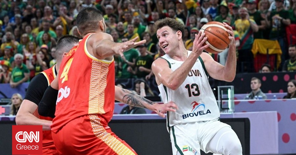 Λιθουανία – Μαυροβούνιο 94-67: Δεύτερη νίκη με επίδειξη δύναμης
