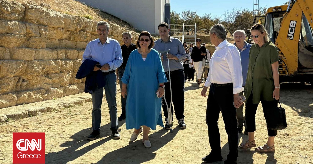 Σέρρες: Παραδίδεται το αργότερο έως τις αρχές του 2028 ο Τύμβος Καστά – Αυτοψία Μενδώνη Σέρρες: Παραδίδεται το αργότερο έως τις αρχές του 2028 ο Τύμβος Καστά – Αυτοψία Μενδώνη