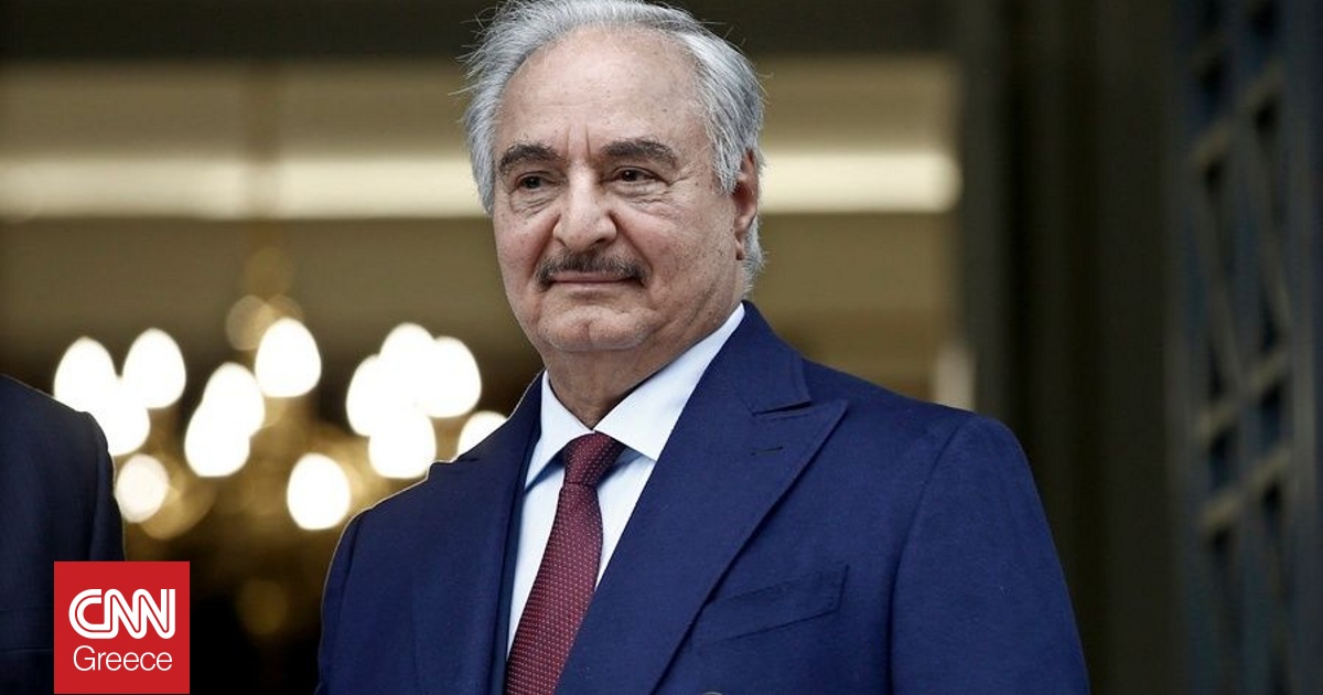 Στην Τουρκία ο Λίβυος στρατάρχης Χαφτάρ, στην Ελλάδα ο γιος του Στην Τουρκία ο Λίβυος στρατάρχης Χαφτάρ, στην Ελλάδα ο γιος του
