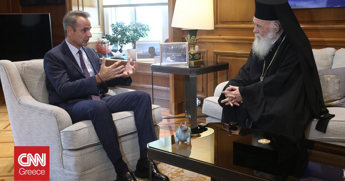 Μητσοτάκης σε Ιερώνυμο: «Είμαστε εδώ να αντιμετωπίσουμε από κοινού μεγάλες προκλήσεις»