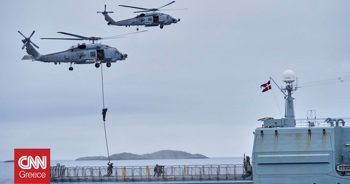 Δανία: Μεγάλα στρατιωτικά γυμνάσια από τη Δανία χωρίς τις ΗΠΑ στη Γροιλανδία Δανία: Μεγάλα στρατιωτικά γυμνάσια από τη Δανία χωρίς τις ΗΠΑ στη Γροιλανδία