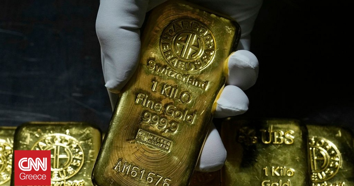 Ο χρυσός εκτοξεύεται σε υψηλό επτά εβδομάδων με φόντο το αδύναμο δολάριο