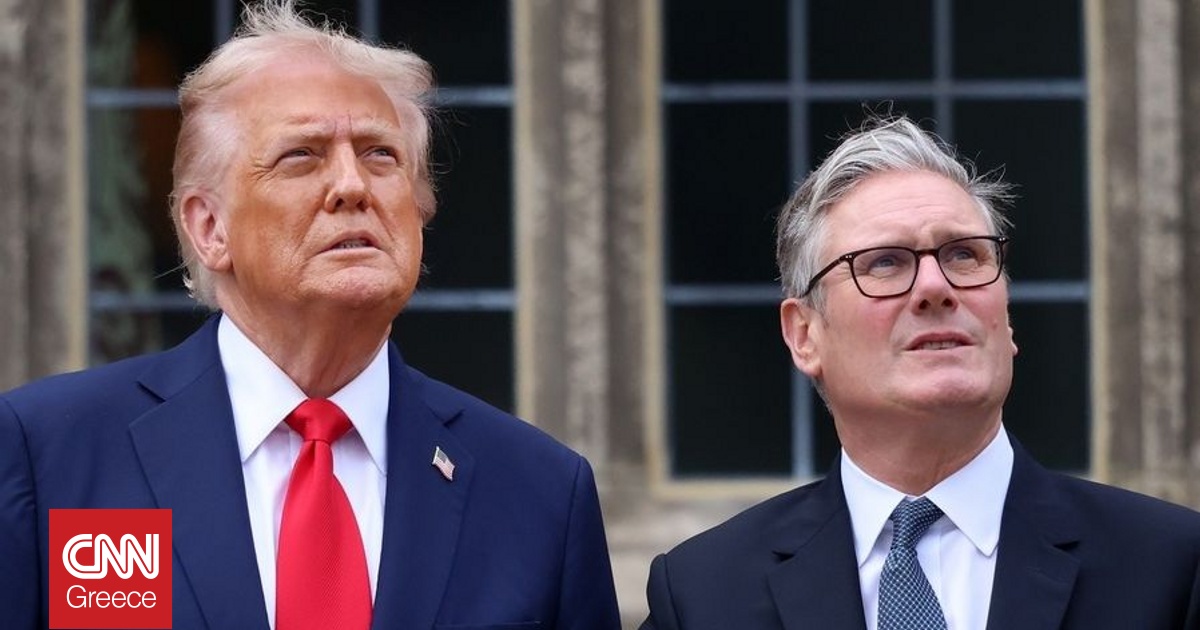 Τηλεφωνική επικοινωνία Στάρμερ – Τραμπ για τον πόλεμο στην Ουκρανία