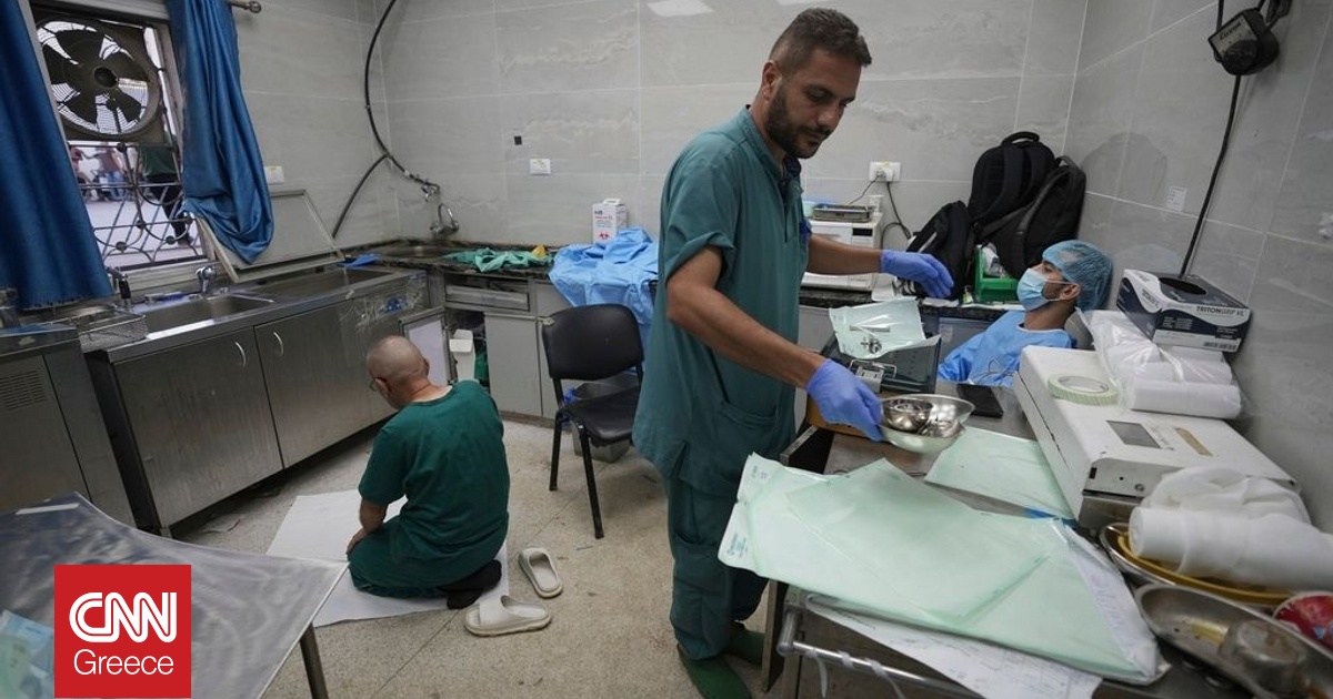 Γάζα: Δύο νοσοκομεία διέκοψαν τη λειτουργία τους μετά την κλιμάκωση των ισραηλινών επιχειρήσεων Γάζα: Δύο νοσοκομεία διέκοψαν τη λειτουργία τους μετά την κλιμάκωση των ισραηλινών επιχειρήσεων