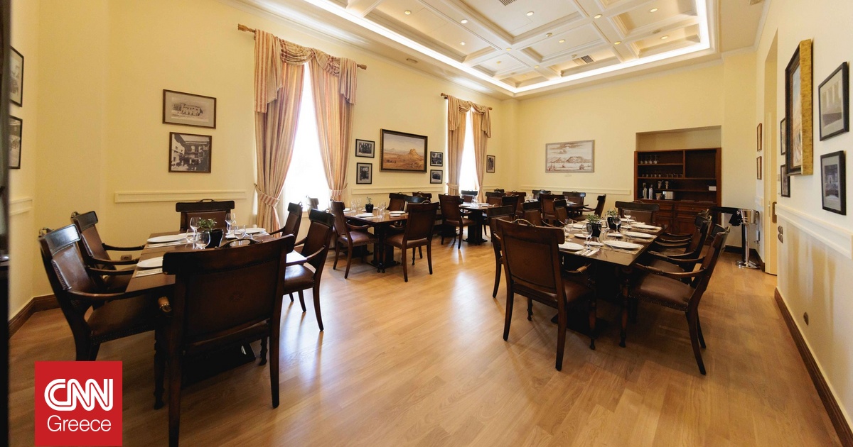 «Ίαμβος» Το νέο εστιατόριο του Πανεπιστημίου Αθηνών στο ιστορικό κτήριο «Κωστής Παλαμάς»