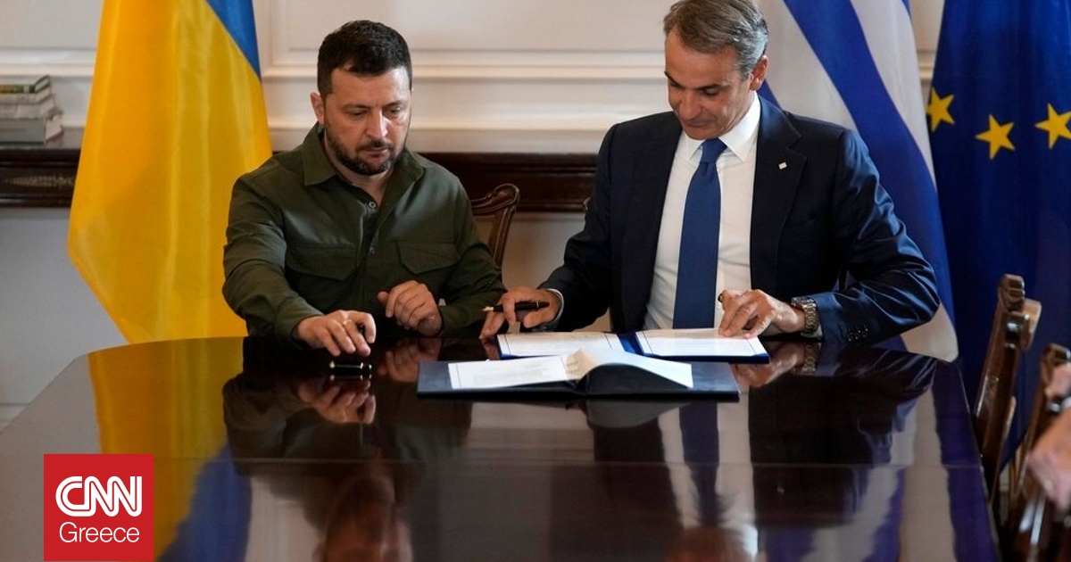 Τηλεφωνική επικοινωνία Μητσοτάκη – Ζελένσκι για τις εξελίξεις στην Ουκρανία Τηλεφωνική επικοινωνία Μητσοτάκη – Ζελένσκι για τις εξελίξεις στην Ουκρανία