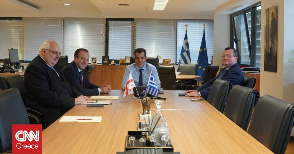 Συνάντηση Πλεύρη με τον πρέσβη της Γεωργίας – Τι συζητήθηκε Συνάντηση Πλεύρη με τον πρέσβη της Γεωργίας – Τι συζητήθηκε