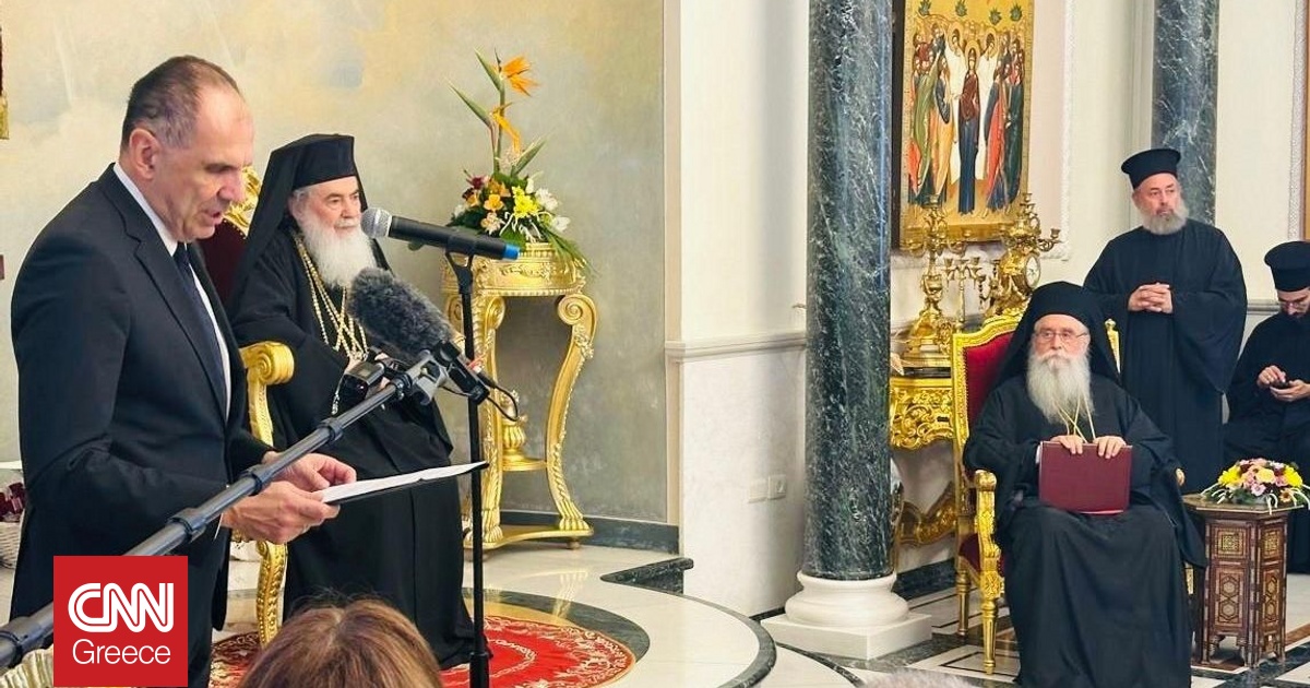 Προκαταρκτική συμφωνία για την Μονή Σινά επιβεβαιώνει ο Γεραπετρίτης – Χειροτονήθηκε ο Συμεών Προκαταρκτική συμφωνία για την Μονή Σινά επιβεβαιώνει ο Γεραπετρίτης – Χειροτονήθηκε ο Συμεών