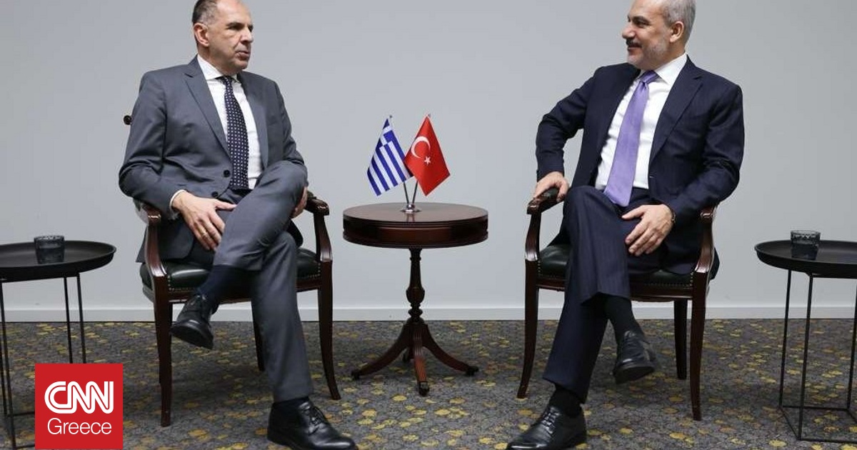 «Θέματα κυριαρχίας είναι εκτός συζήτησης»: Σαφές μήνυμα Γεραπετρίτη στη συνάντηση με Φιντάν