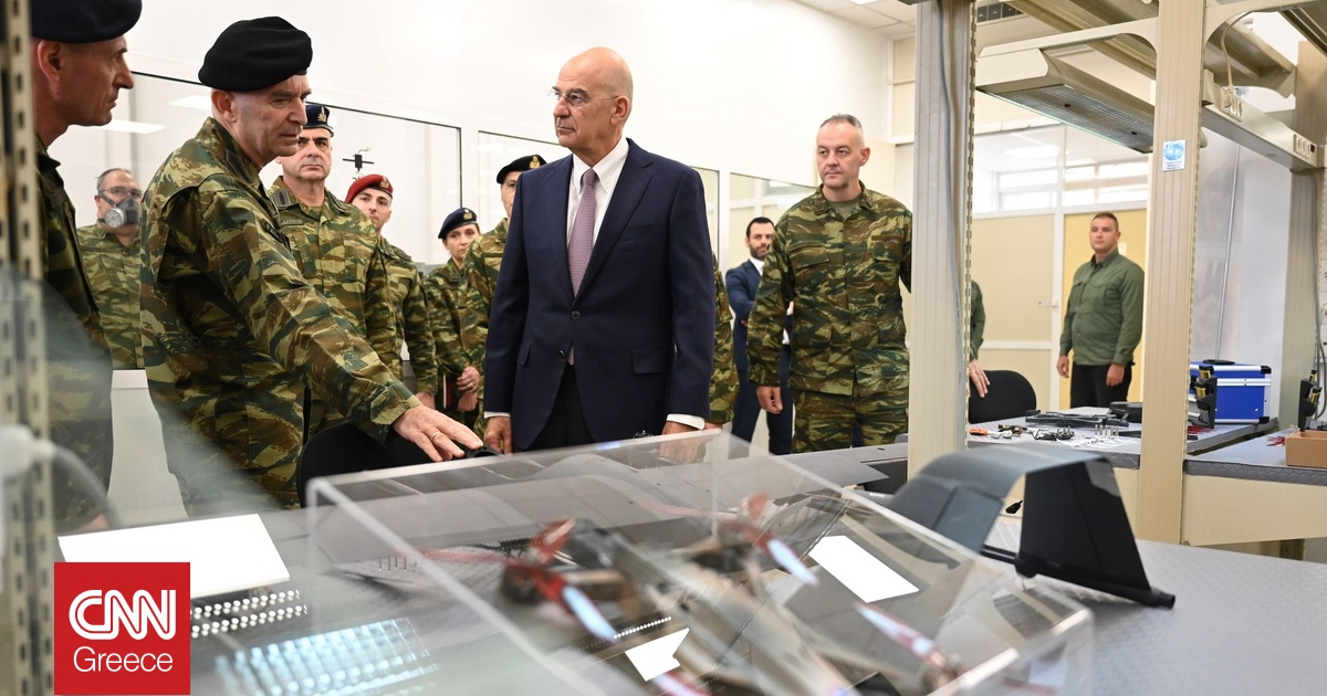 Δένδιας για παραγωγή drones: Έχουμε δυνατότητα παραγωγής άνω των 1.000 ετησίως