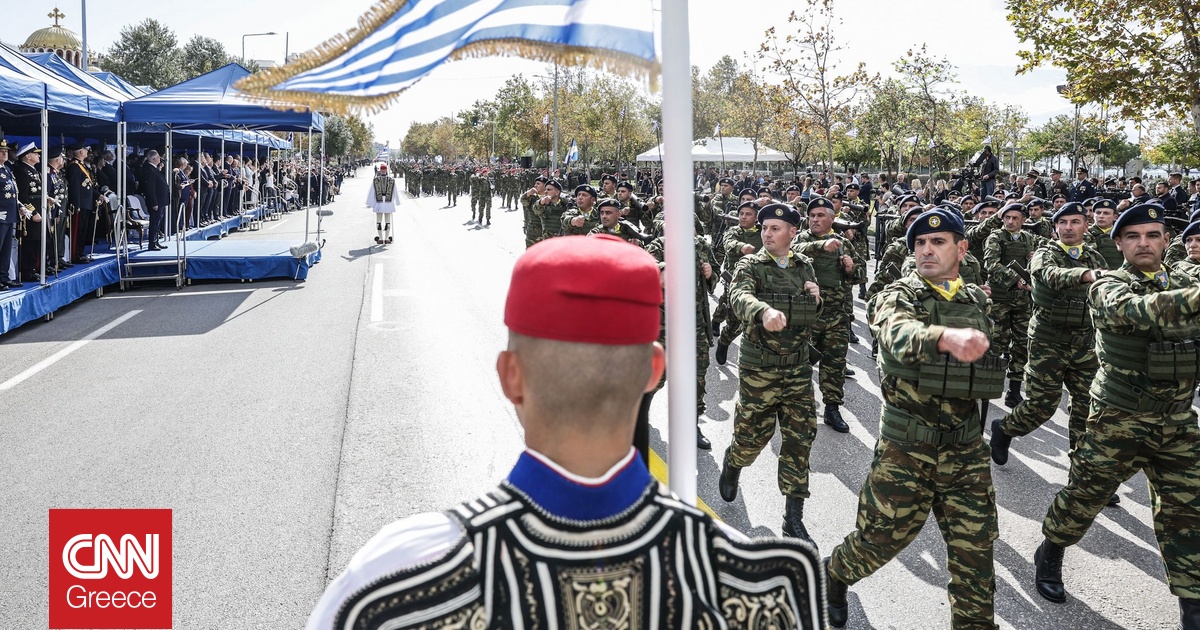 28η Οκτωβρίου: Καθήλωσε η στρατιωτική παρέλαση στη Θεσσαλονίκη – Τα νέα όπλα και τα μηνύματα 28η Οκτωβρίου: Καθήλωσε η στρατιωτική παρέλαση στη Θεσσαλονίκη – Τα νέα όπλα και τα μηνύματα