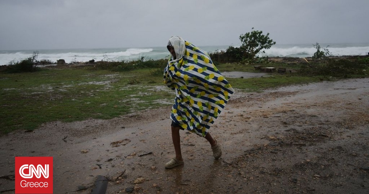 Ο κυκλώνας Μελίσσα «χτυπά» τώρα την Κούβα – Καταστροφικό το πέρασμά του από Τζαμάικα Ο κυκλώνας Μελίσσα «χτυπά» τώρα την Κούβα – Καταστροφικό το πέρασμά του από Τζαμάικα