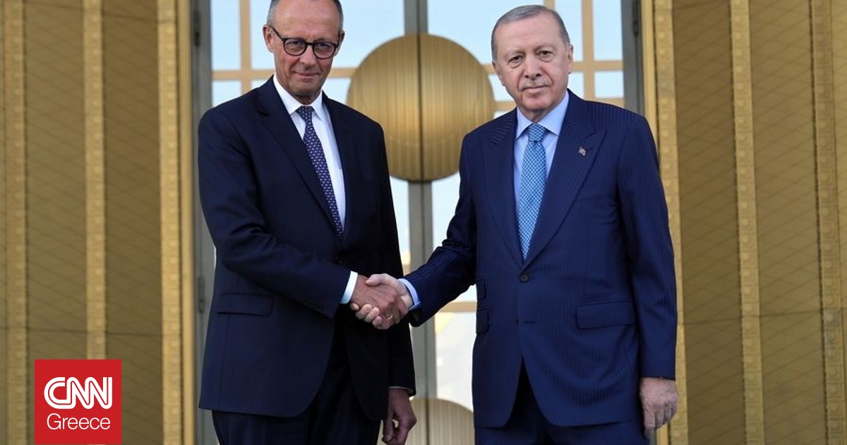 Με εντάσεις η συνάντηση Ερντογάν – Μερτς: «Αγκάθια» η Γάζα και το κράτος δικαίου στην Τουρκία