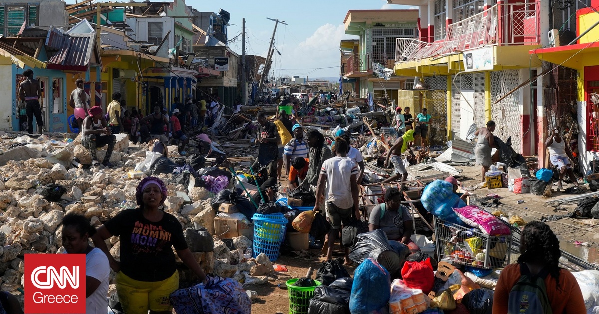 Κυκλώνας Μελίσσα: Σχεδόν 50 νεκροί στην Καραϊβική – Καταφθάνει βοήθεια Κυκλώνας Μελίσσα: Σχεδόν 50 νεκροί στην Καραϊβική – Καταφθάνει βοήθεια