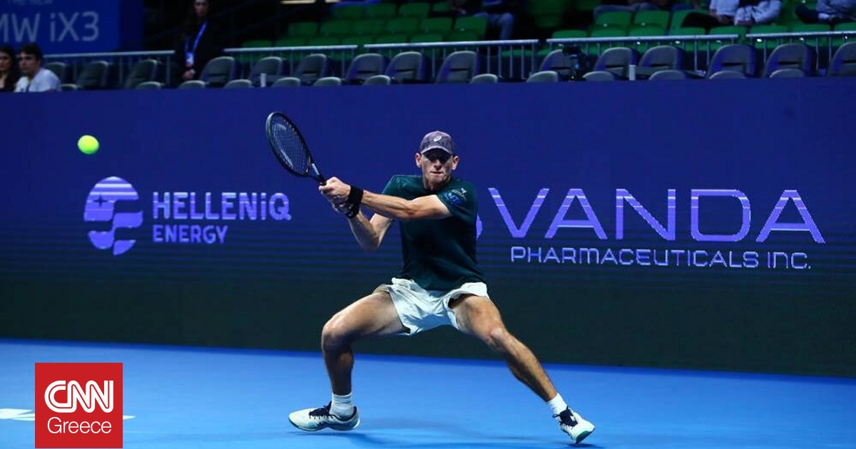 Hellenic Championship ATP 250: Πάλεψε αλλά δεν τα κατάφερε ο Σακελλαρίδης