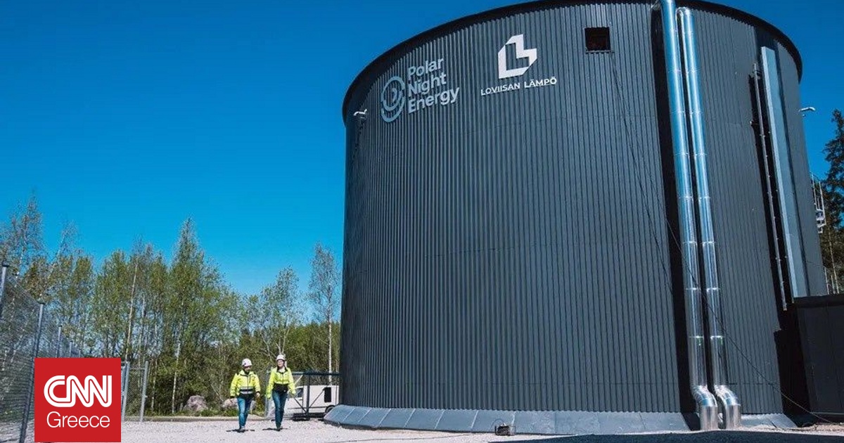 «Μπαταρία άμμου»: Η τεχνολογία που θερμαίνει μια μικρή πόλη της Φινλανδίας