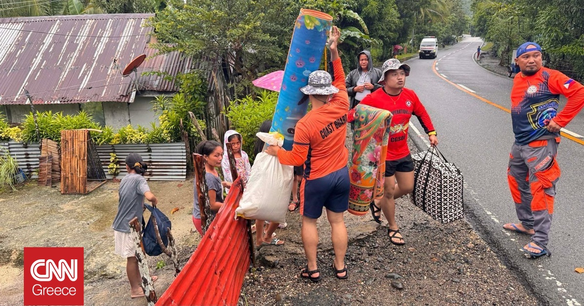 Ισχυρός τυφώνας «απειλεί» τις Φιλιππίνες: Χιλιάδες πολίτες εγκαταλείπουν τις εστίες τους
