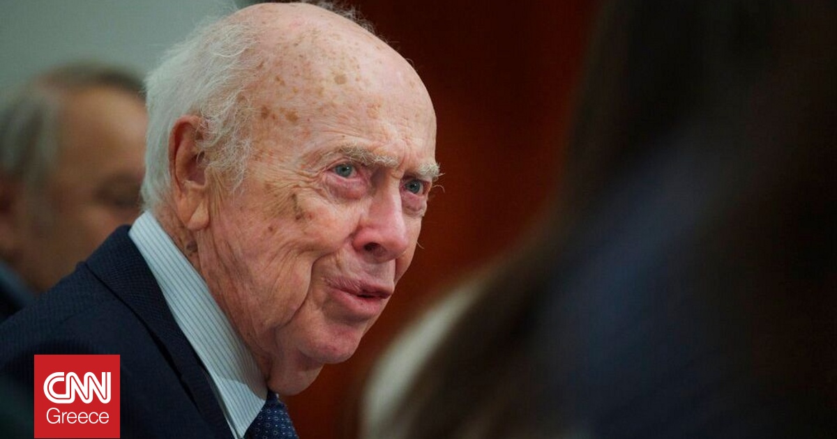 Πέθανε ο Τζέιμς Γουάτσον, ένας από τους επιστήμονες που ανακάλυψαν τη δομή του DNA