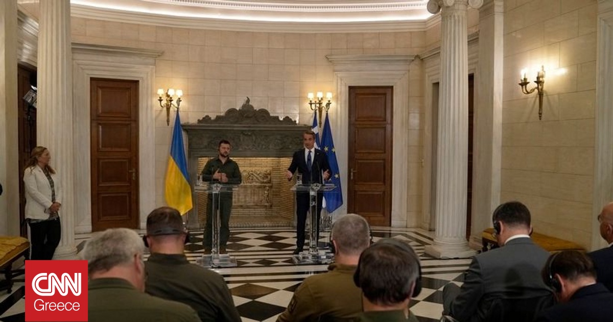 Στην Ελλάδα την Κυριακή ο Ζελένσκι: Θα έχει συναντήσεις με Μητσοτάκη, Τασούλα, Κακλαμάνη