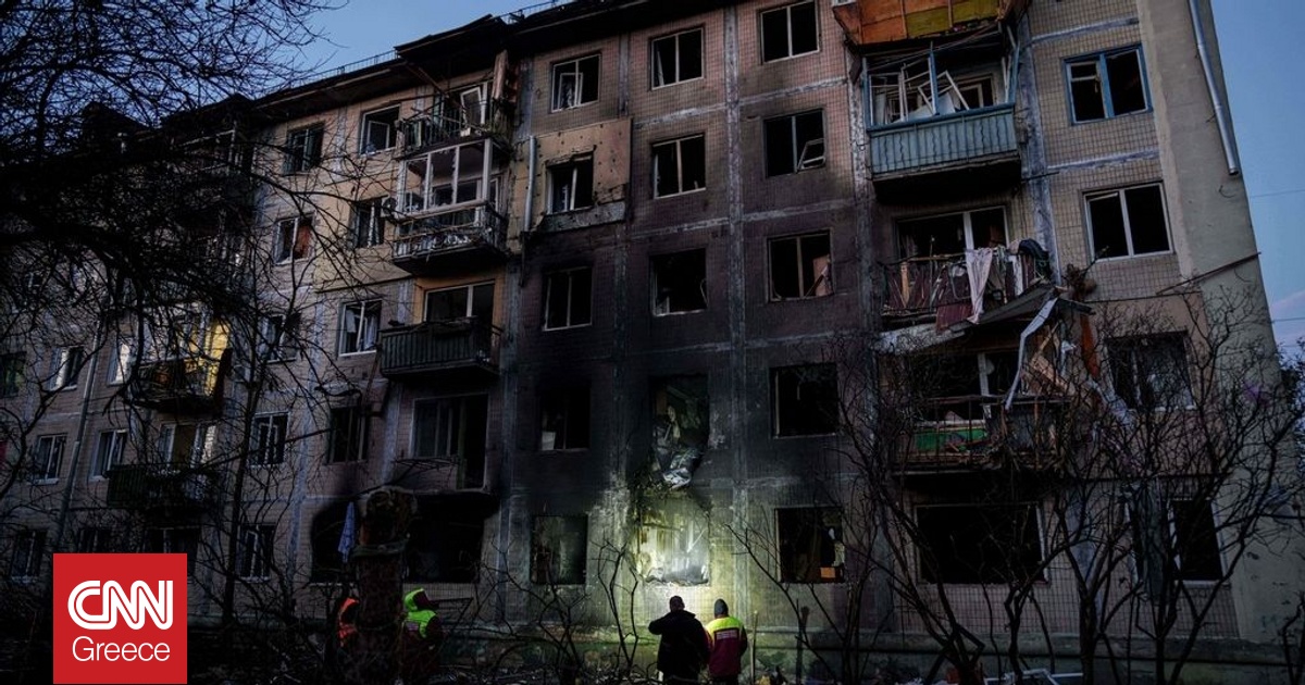 Μπαράζ ρωσικών επιθέσεων με drones και πυραύλους στην Ουκρανία