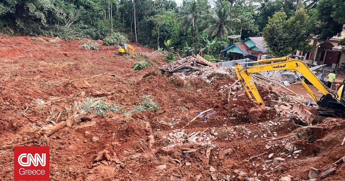 Έξι νεκροί και 17 αγνοούμενοι από τις κατολισθήσεις στην Ιάβα της Ινδονησίας
