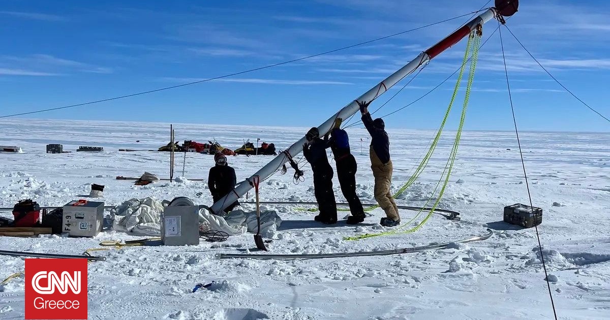 Αέρας 6 εκατομμυρίων ετών βρέθηκε παγιδευμένος σε πάγο της Ανταρκτικής