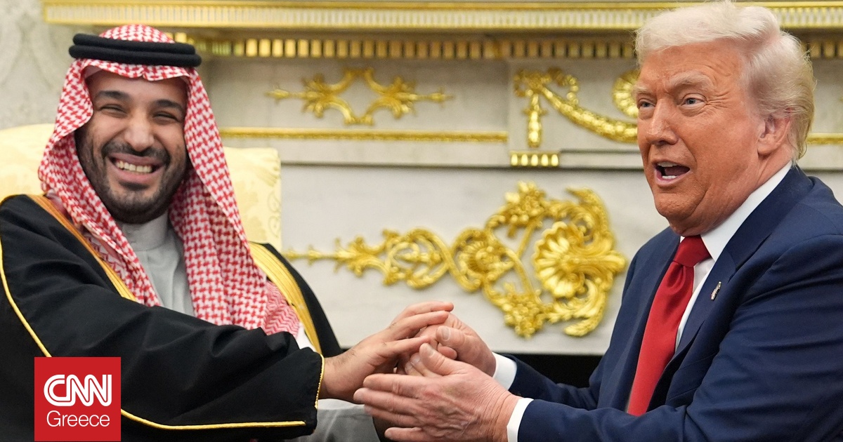 ΗΠΑ – Σ. Αραβία: Συμφωνίες ενός τρισεκατομμυρίου υποσχέθηκε στον Τραμπ ο Μπιν Σαλμάν