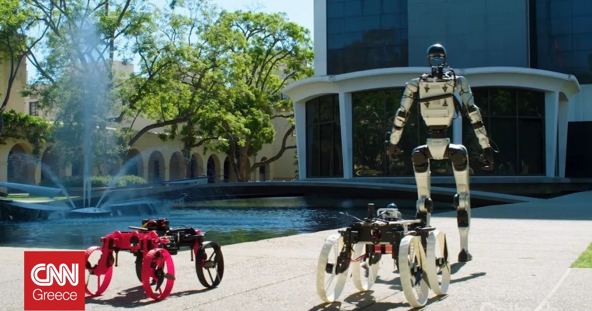 Αληθινός… Transformer: Το ανθρωποειδές ρομπότ με το drone που μεταμορφώνεται