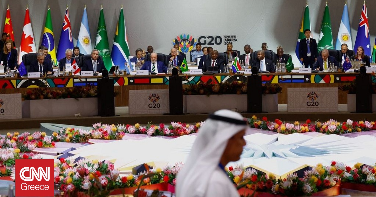 Έκκληση των G20 για ειρήνευση σε Ουκρανία και Σουδάν – Το τελικό ανακοινωθέν