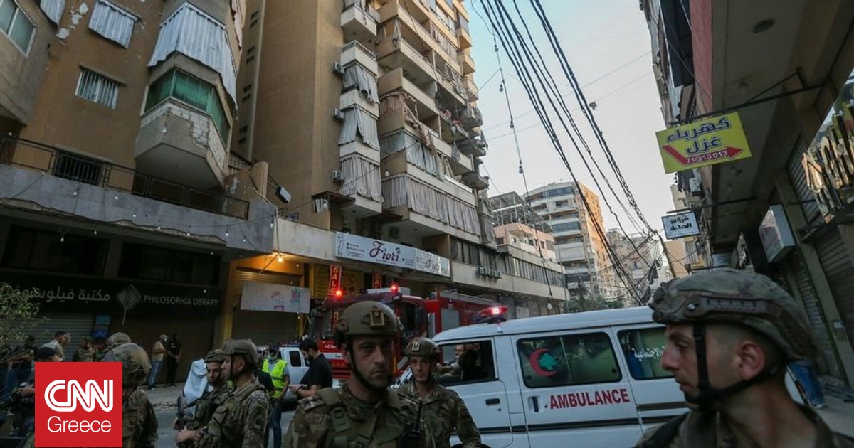 Λίβανος: Πέντε νεκροί από την ισραηλινή επίθεση στη Βηρυτό – «Αποφασιστική παρέμβαση» ζητά ο Αούν