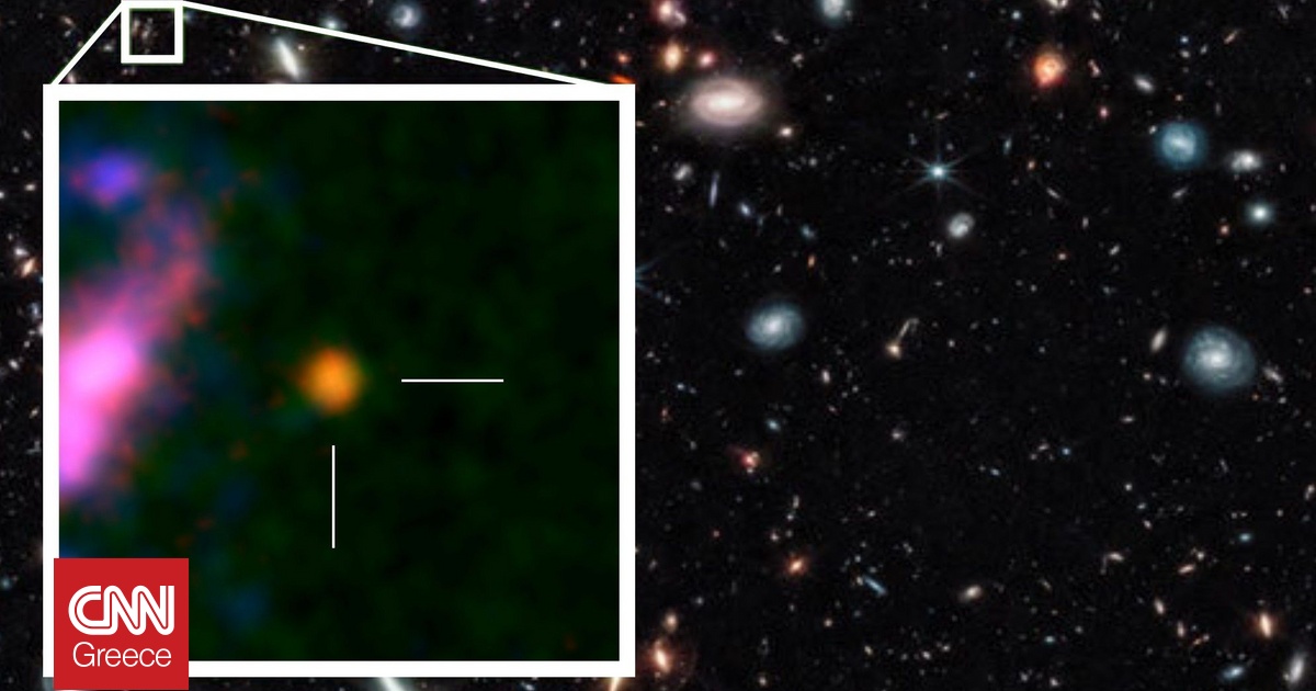 Το τηλεσκόπιο James Webb πιθανότατα εντόπισε την αρχαιότερη, πιο μακρινή μαύρη τρύπα