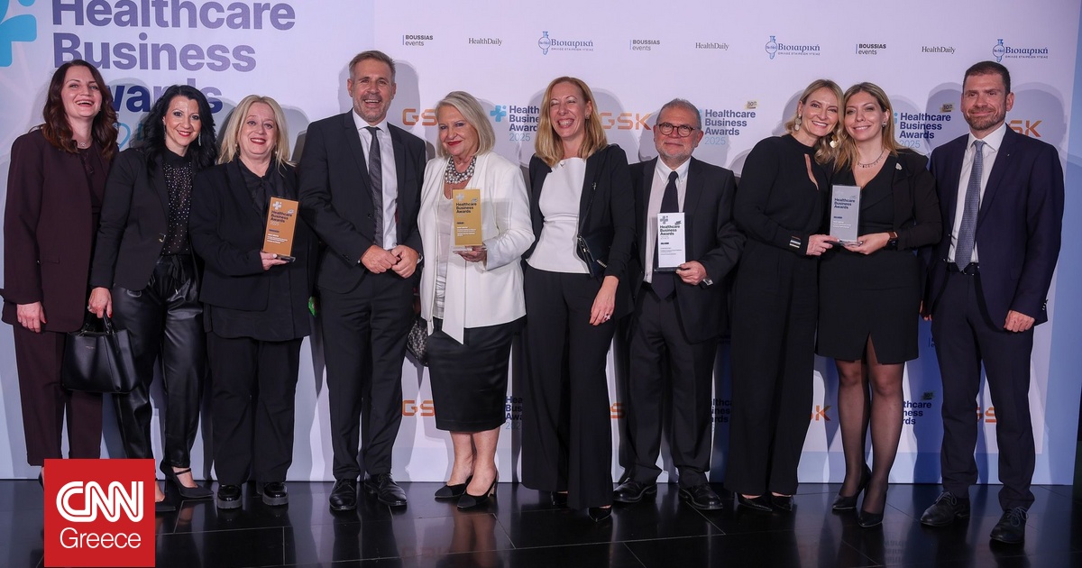 ΒΙΟΙΑΤΡΙΚΗ: Τέσσερα σημαντικά βραβεία στα Healthcare Business Awards 2025