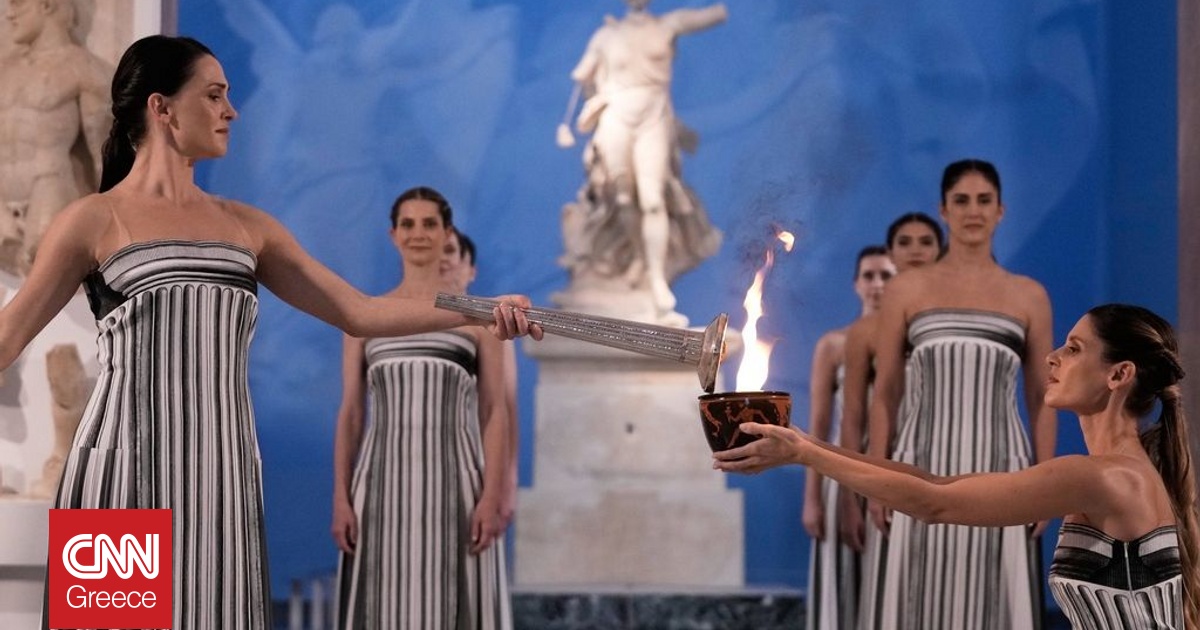 Τελετή Αφής της Ολυμπιακής Φλόγας: Ξεκίνησε το ταξίδι για τους Χειμερινούς Αγώνες 2026