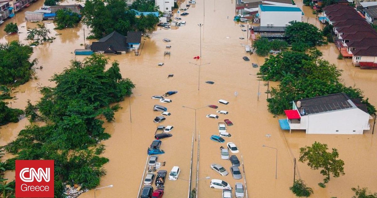 Ταϊλάνδη: Ο απολογισμός των νεκρών από τις πλημμύρες αυξήθηκε σε 145