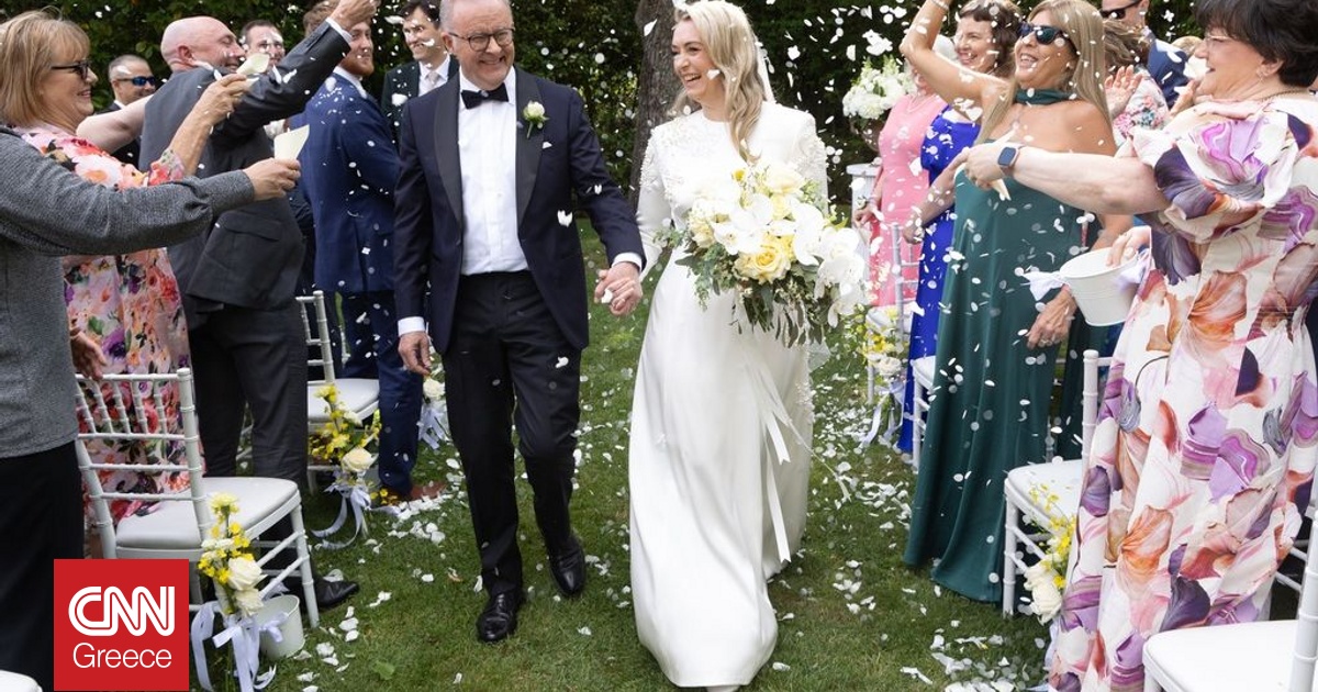 Αυστραλία: Ο πρωθυπουργός παντρεύτηκε – Ο πρώτος ηγέτης που ντύθηκε γαμπρός ενώ βρίσκεται στο αξίωμα