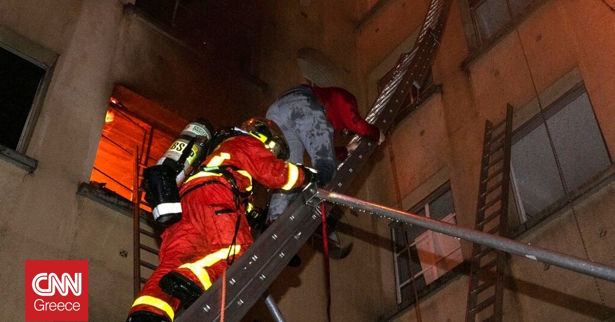 Πυρκαγιά σε τριώροφο κτήριο στη Γαλλία – Πέντε νεκροί και ένας τραυματίας