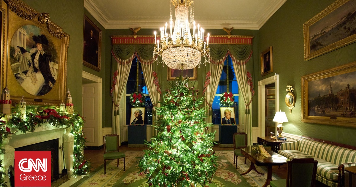 Γιορτινή περιήγηση στο στολισμένο Λευκό Οίκο – Η Μελάνια Τραμπ στο τιμόνι των ετοιμασιών