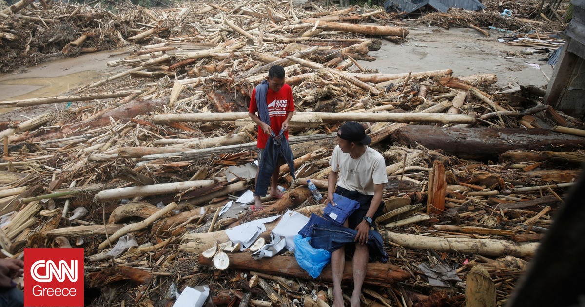 Δραματική αύξηση των νεκρών από τις φονικές πλημμύρες στην Ινδονησία – Ζημία 4,1 δισ. στην οικονομία
